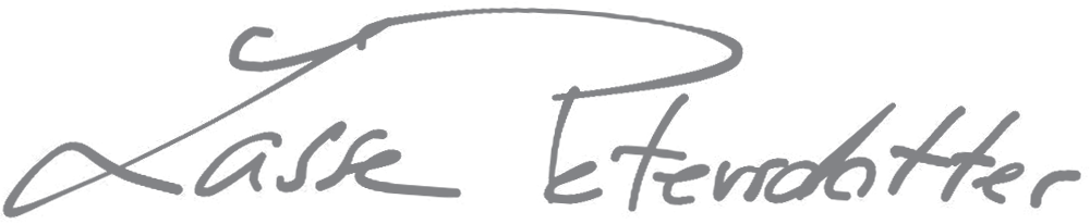 Lasse Peterdotter Unterschrift